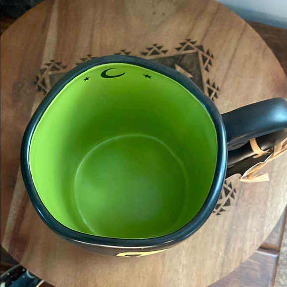 Rae Dunn Witch's Brew Black and Green Halloween inspired artisan Mug - Picture 2 of 4